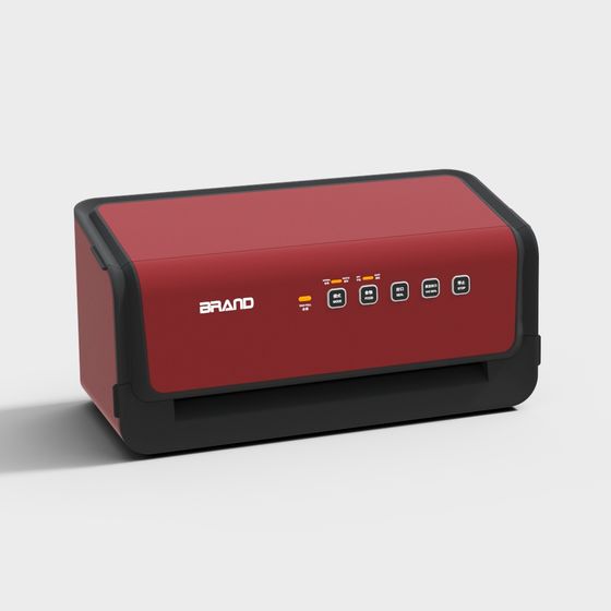 Smart Kitchen Assistant Low-Poly 3D model