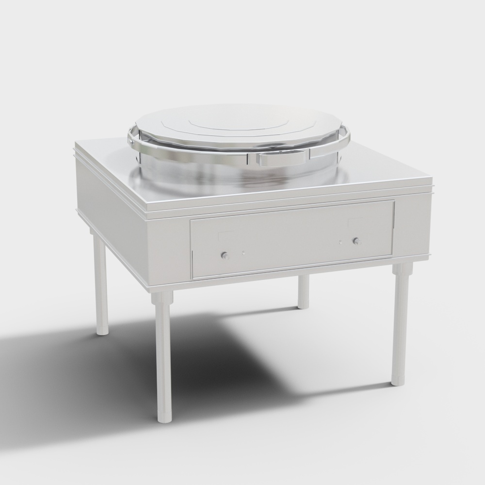 Poêle électrique de cuisson commerciale