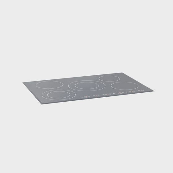 Simple Induction Cooktop 3D model