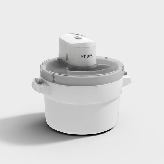 Krups Ice Cream Maker 3D model for Modern Kitchens