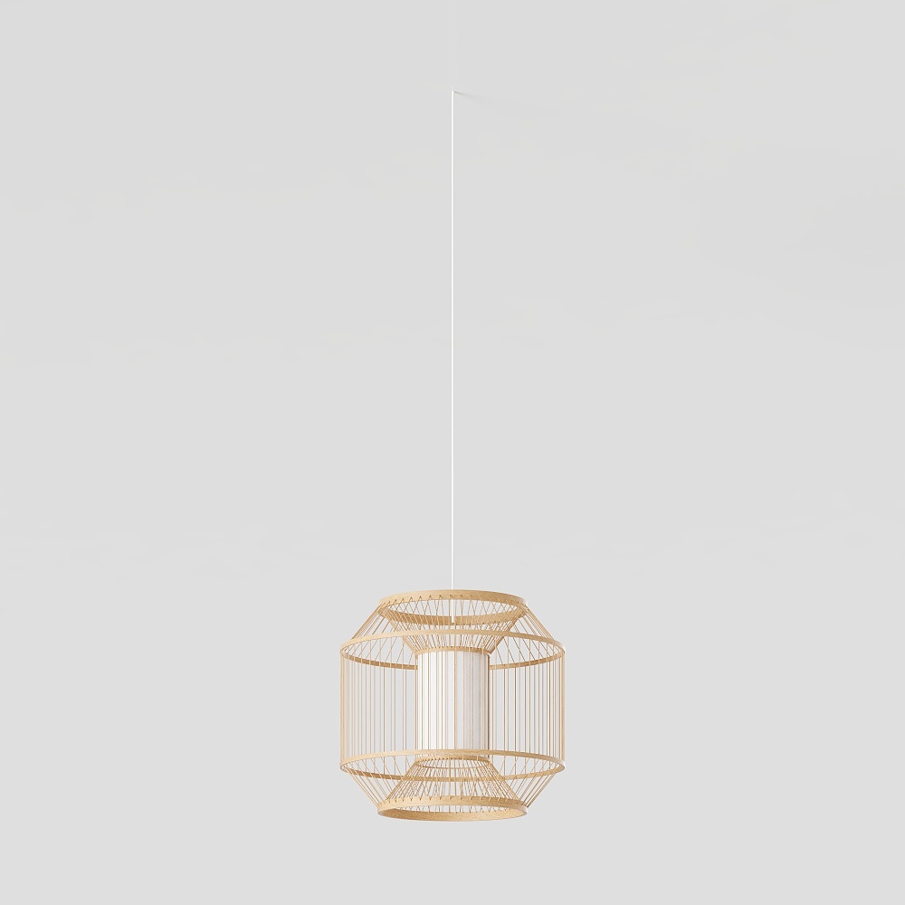 Candelabro de bambú