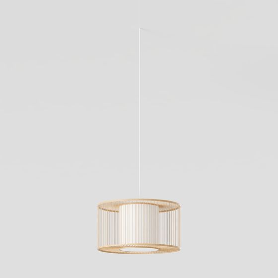 Candelabro de bambú