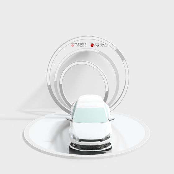 Futuristic Car 3D Model