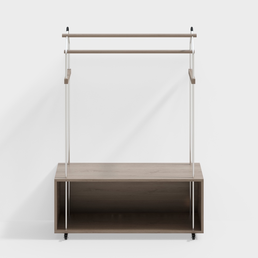 Urban Rail Shelf 3D model