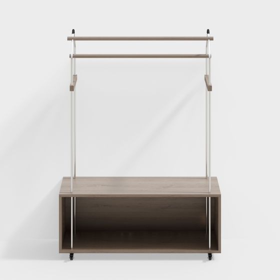 Urban Rail Shelf 3D model