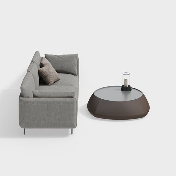 Canapé 2 places canapé multiseats tissu contemporain canapé combinaison