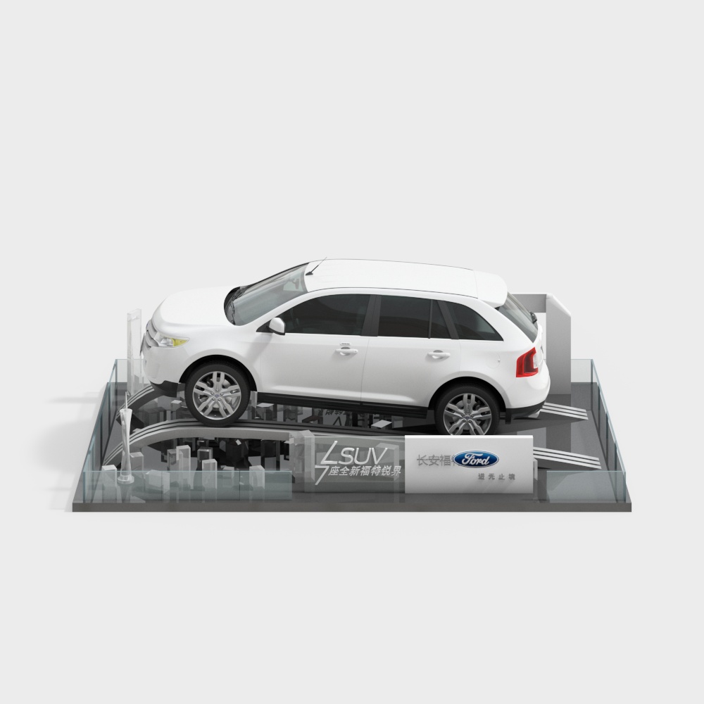 Automobile display stand