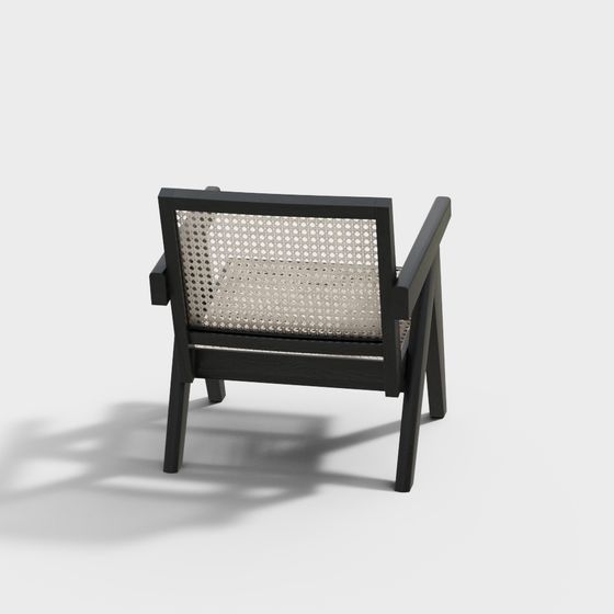 Urban Lounge Chair 3D model for Modern Spaces