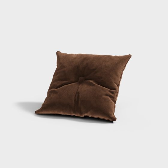 Cozy Cushion 3D model for Contemporary Interiors