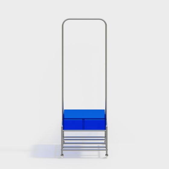 Stylish Metal Hanger 3D model for Modern Spaces