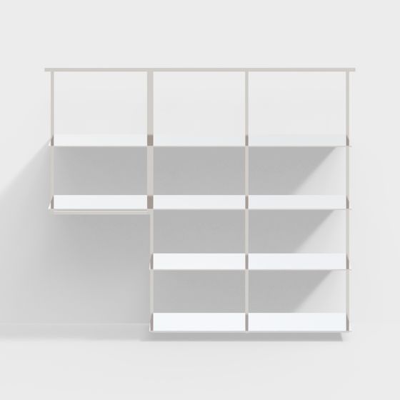 Urban Shelf 3D model for Modern Interiors