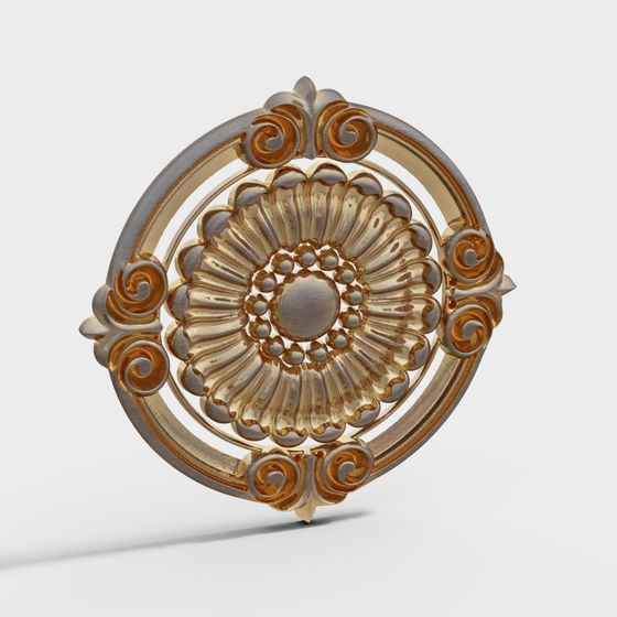 Captivating Low-Poly Gem 3D Model