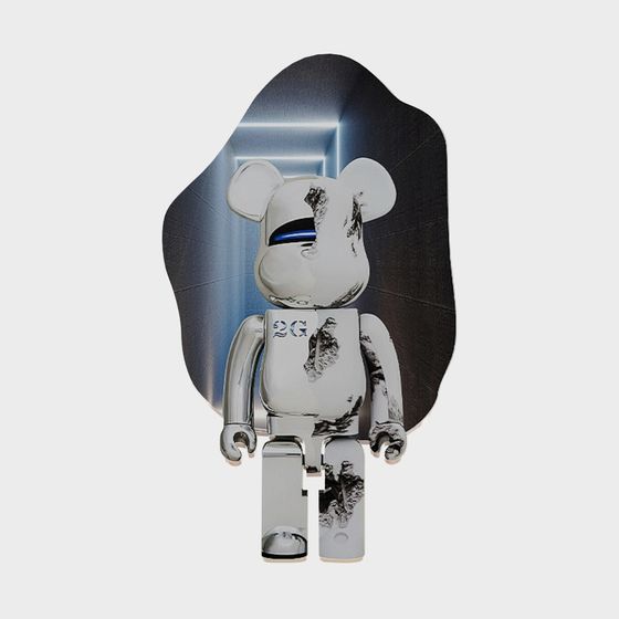 Futuristic Bear Low Poly High Detail 3D model