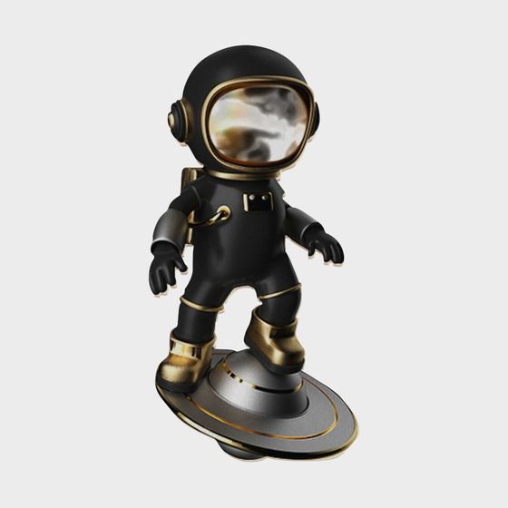 Vintage Diver 3D Model for Creative Projects