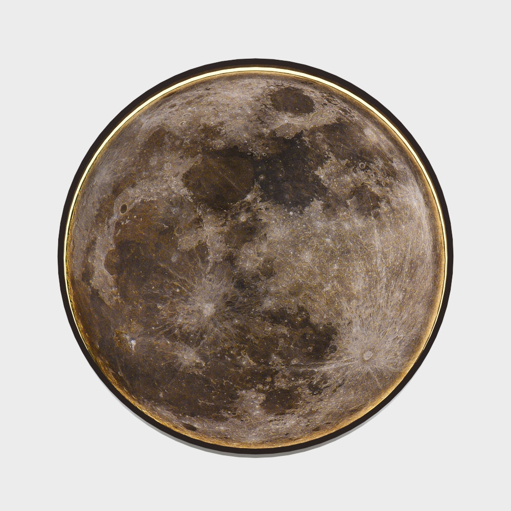 Detailed Moon 3D Model for Creative Projects
