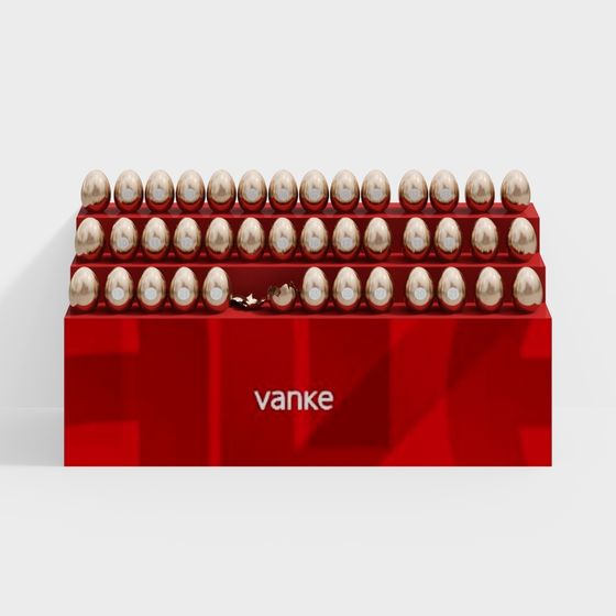Vanke Egg Display 3D model