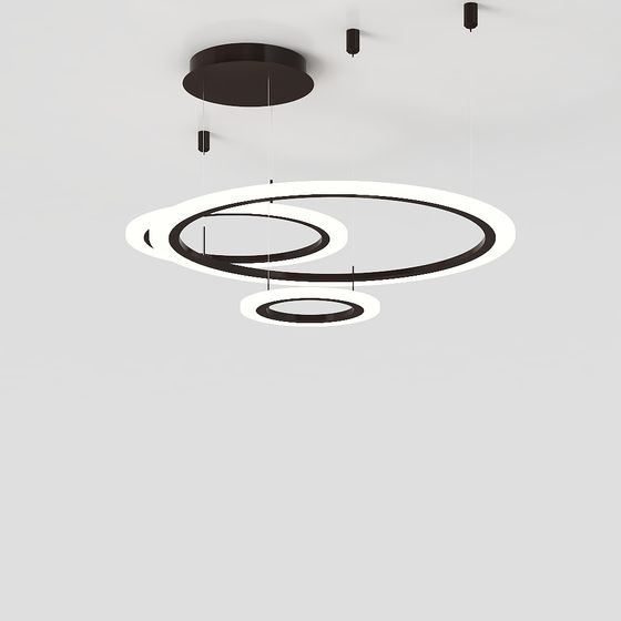 Twist Light Pendant Lamp 3D model