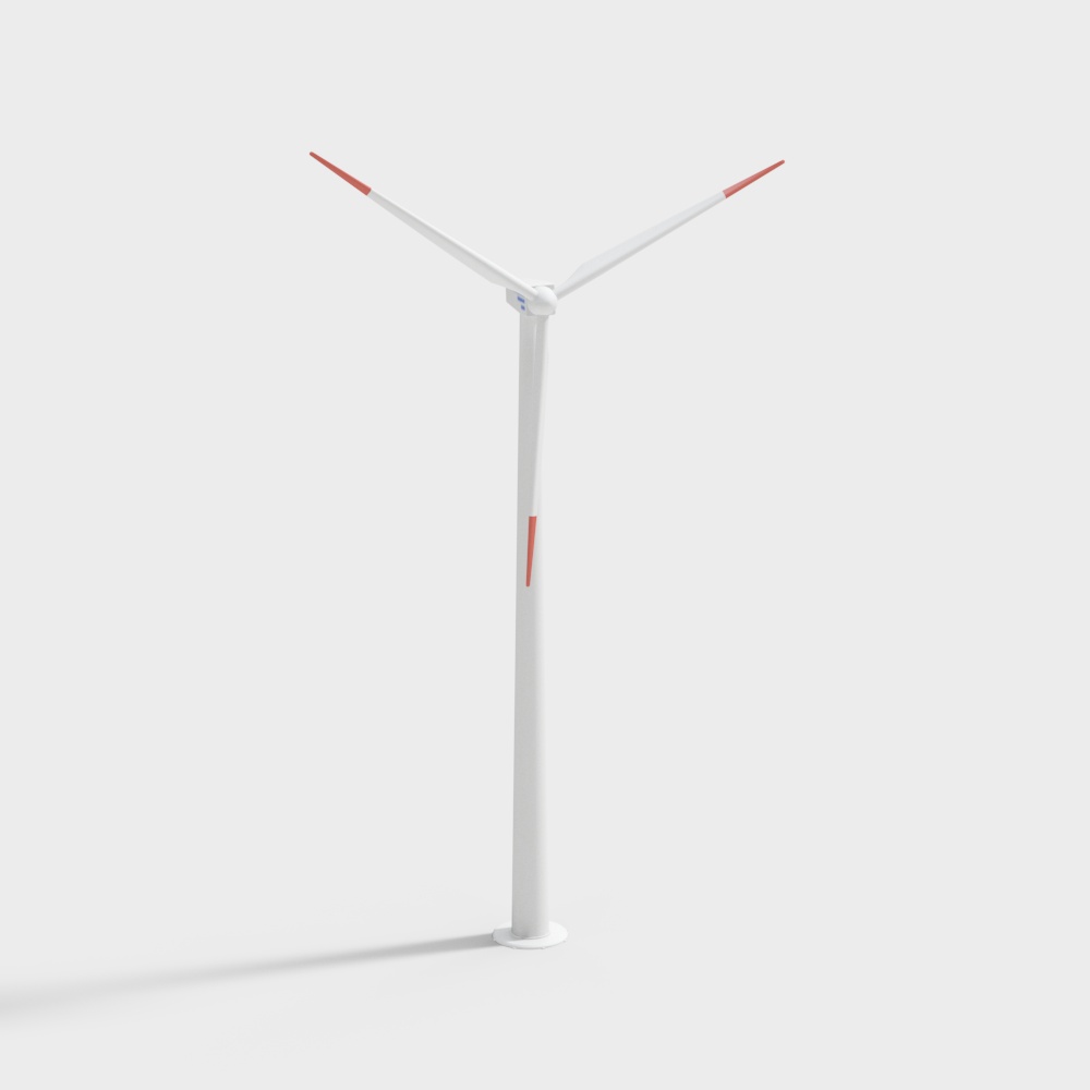 Modern Wind Turbine 3D model