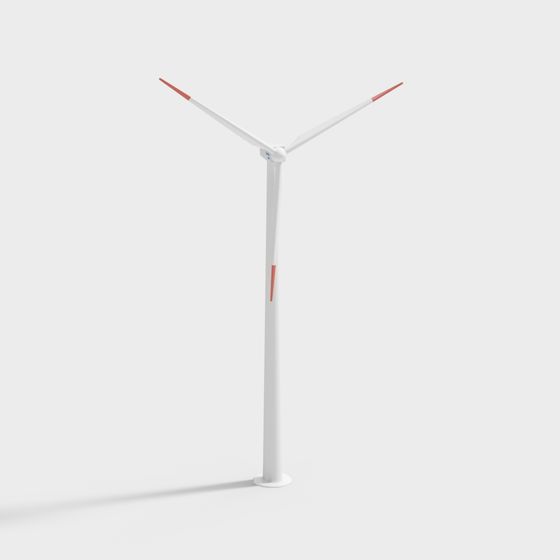 Modern Wind Turbine 3D model
