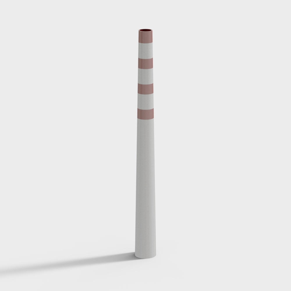 Industrial Smokestack 3D model for Urban Design
