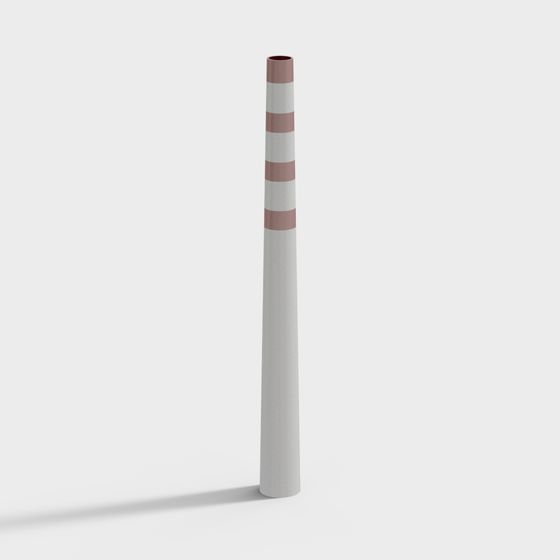 Industrial Smokestack 3D model for Urban Design