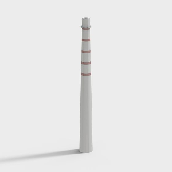 Unique Industrial Chimney 3D model
