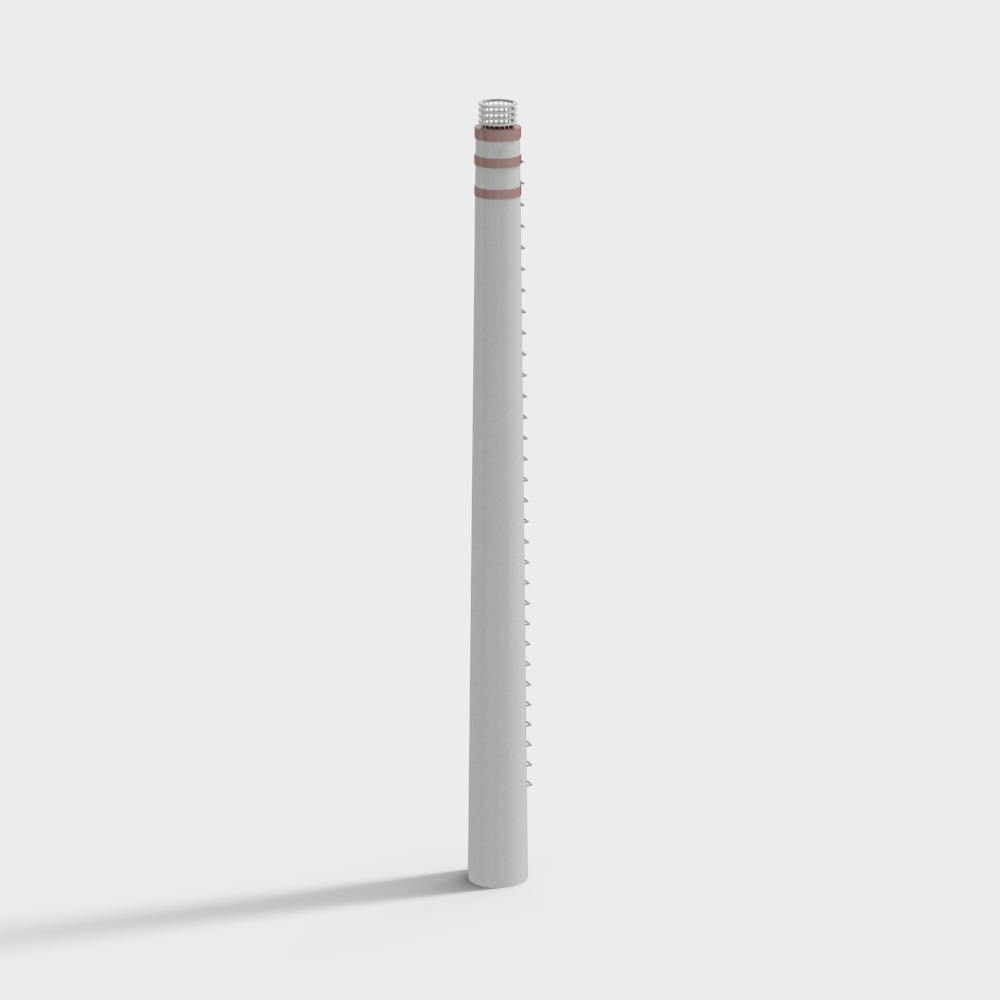 Industrial Aesthetic Chimney 3D Model