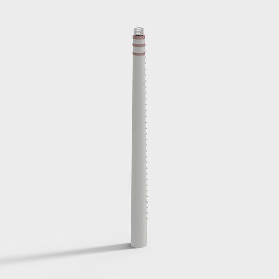 Industrial Aesthetic Chimney 3D Model