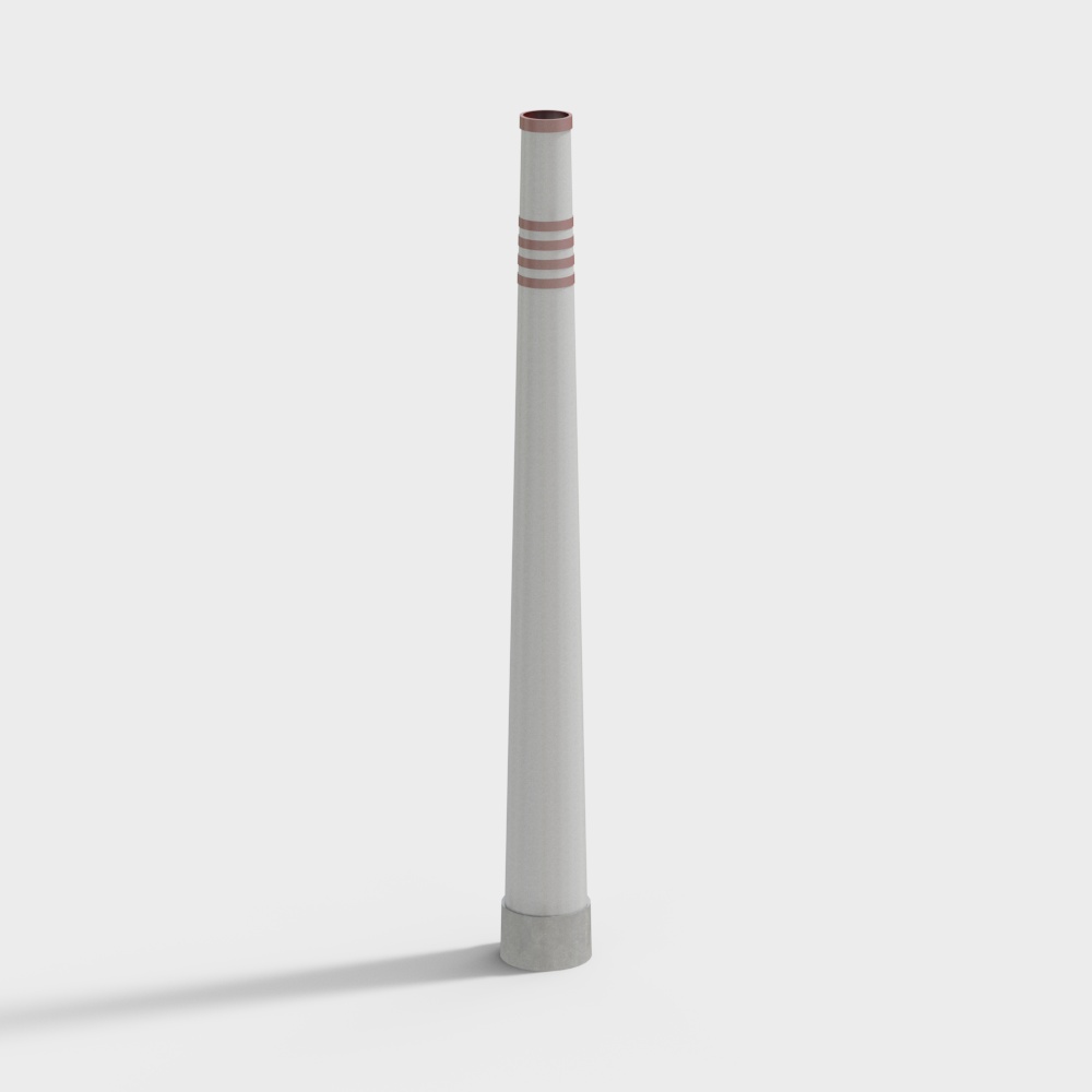 Minimalist Chimney 3D model with Elegant Design