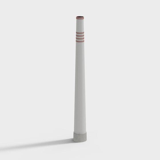 Minimalist Chimney 3D model with Elegant Design