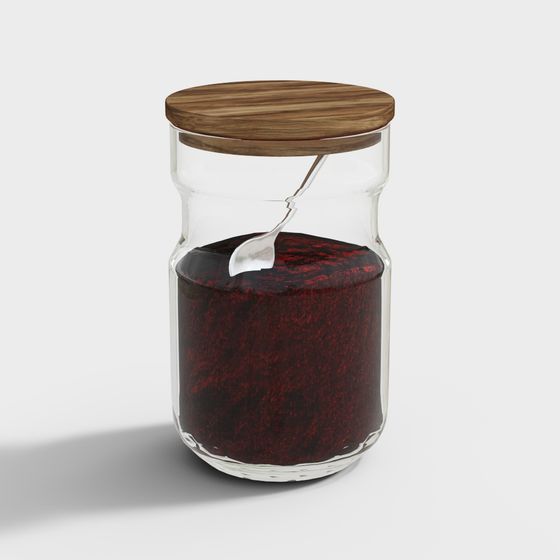 Vintage Honey Jar 3D model for Creative Projects