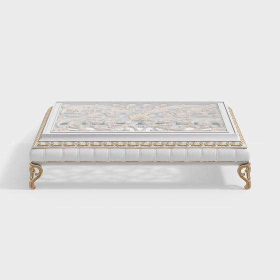 Royal Elegance Coffee Table 3D model