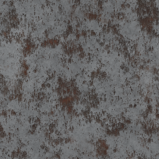 Gray Metal Decorative Material 3D Model for Stylish Accents