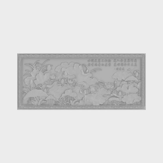 Lotus Pond Dream 3D model