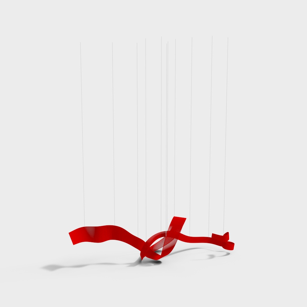 Puppet String 3D Model