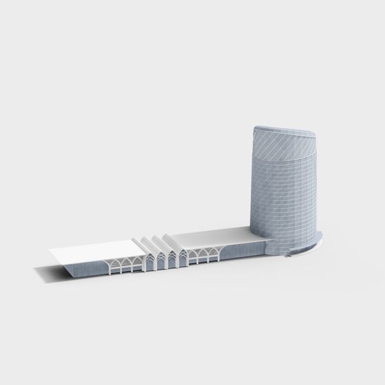 City Light 3D model for Innovative Urban Spaces