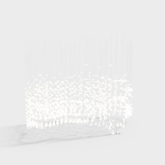 Flowing Light Cascade 3D model