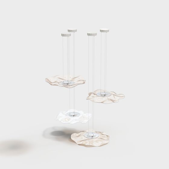 Cloud Pendant Light 3D model