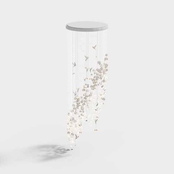 Cherry Blossom Rain 3D model for Creative Projects