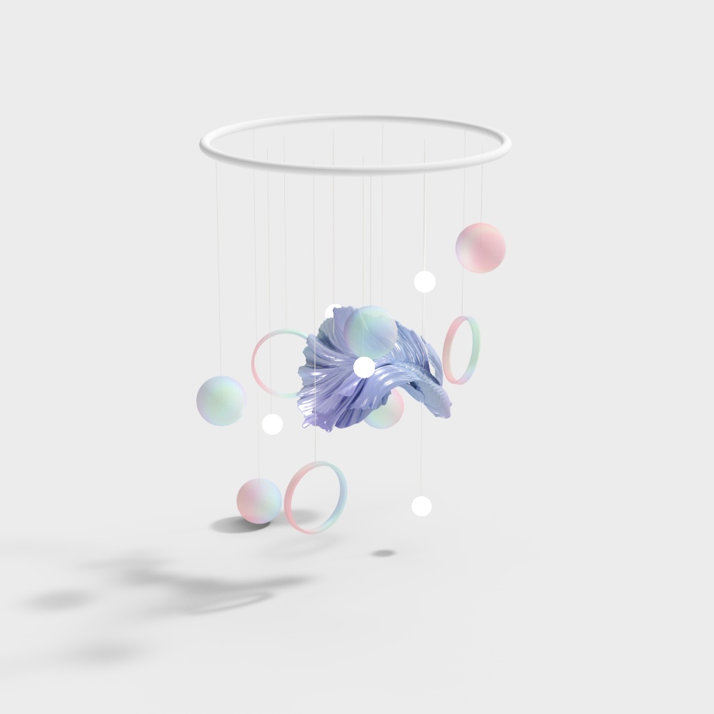 쇼핑몰 스타일의 펜던트