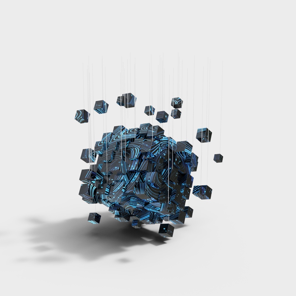 art installation pendant