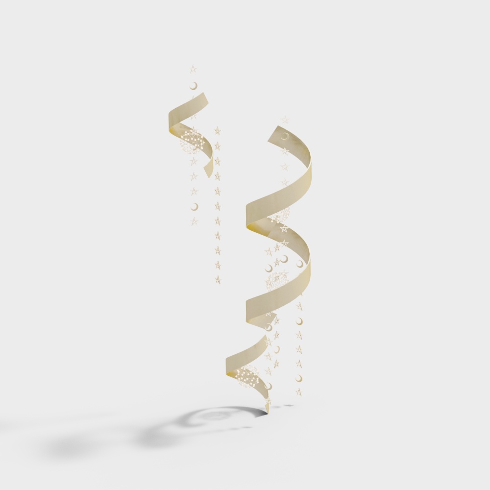 Shopping mall atrium pendant