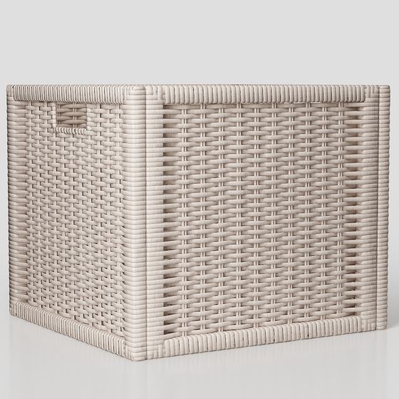 Rattan Privacy Screen 3D model