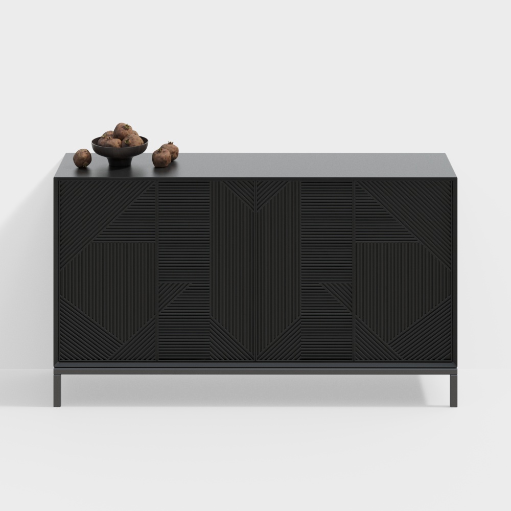 Tủ vào cửa phong cách Trung Quốc mới