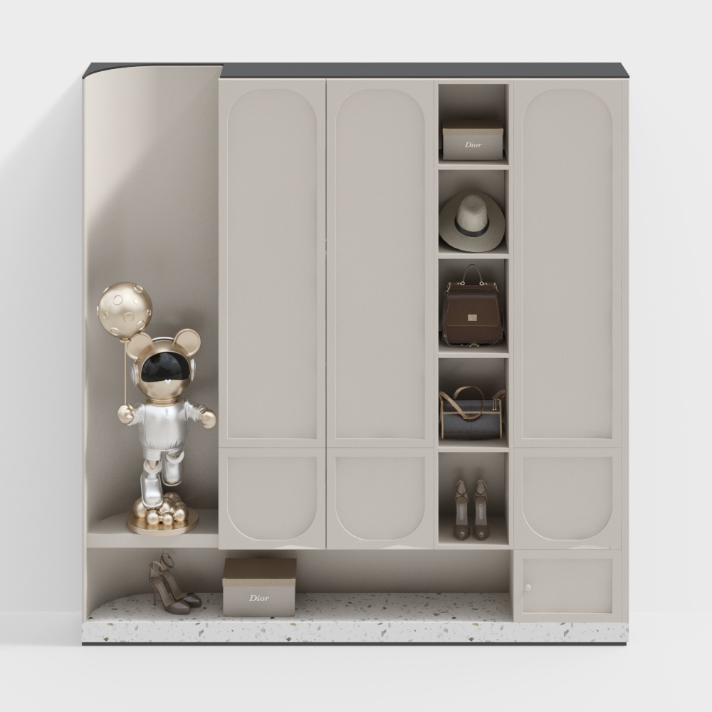 Armario de entrada francés