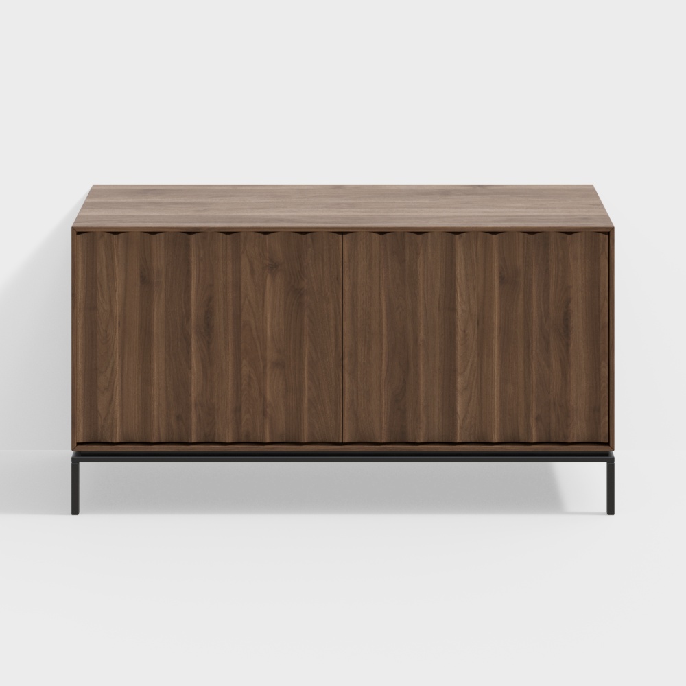 Tủ lối vào phong cách Wabi-sabi