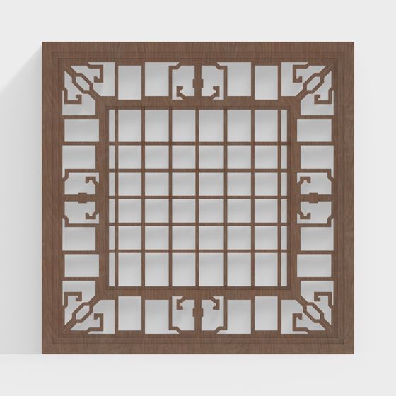 Резное окно