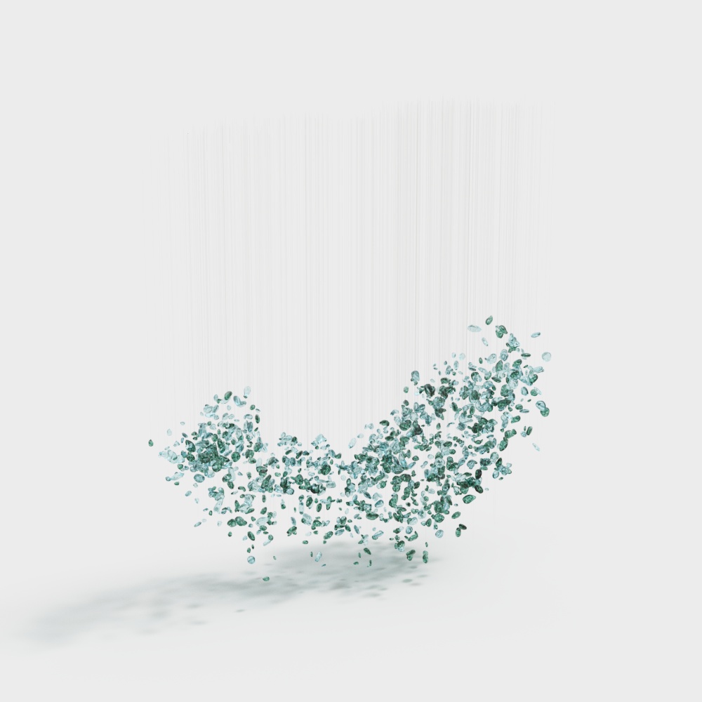 Hotel lobby chandelier