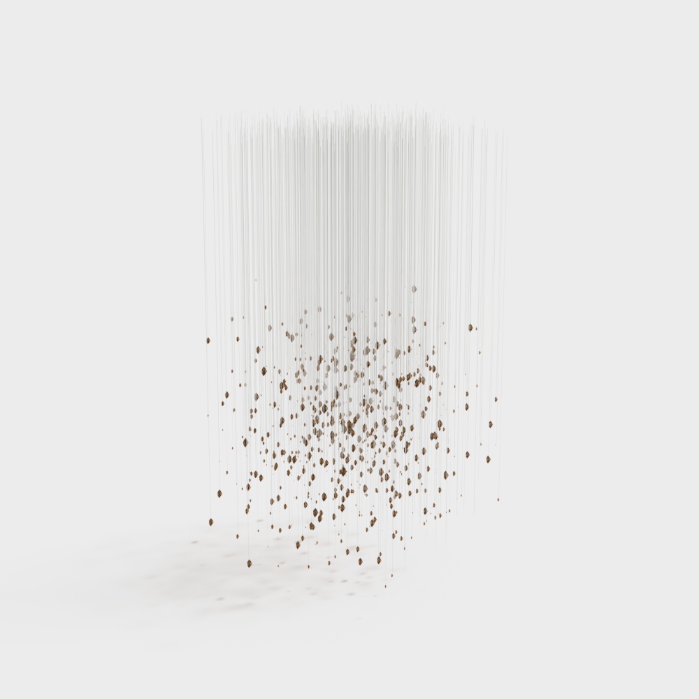 Hotel lobby chandelier