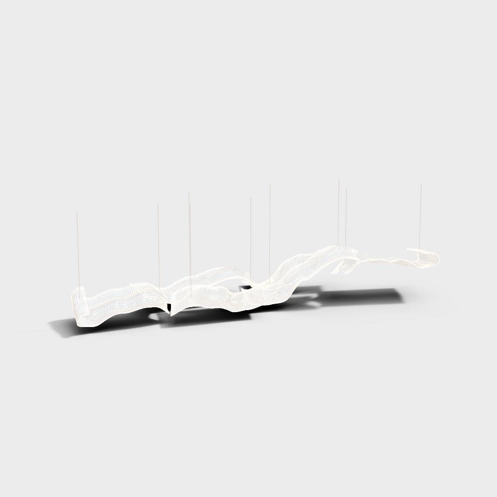 Hotel lobby chandelier